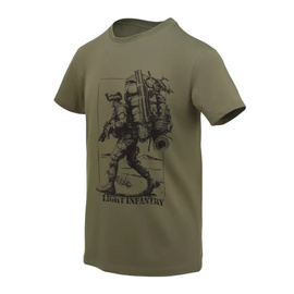 ICONIC T-SHIRT - LIGHT INFANTRY - OLIVE GREEN - HELIKON-TEX
