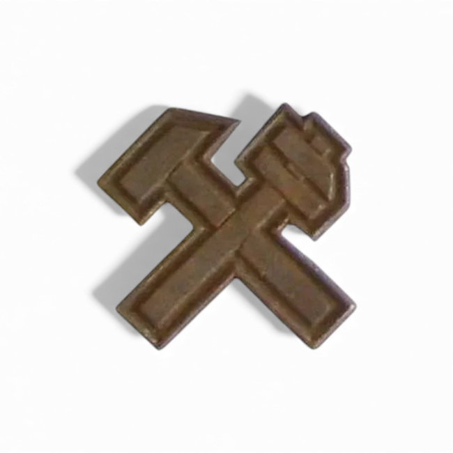 Semn de Arma pentru Grad - Tehnica Militara - Surplus Militar Armata Ungariei - Bronz - Ca Nou