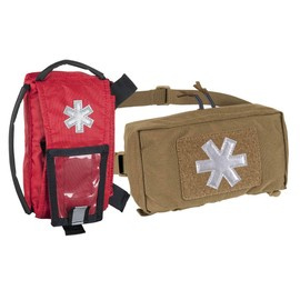 SET OF POUCH AND INSERT FOR FIRST AID KIT - MODULAR INDIVIDUAL MED KIT® - Helikon-Tex® - COYOTE