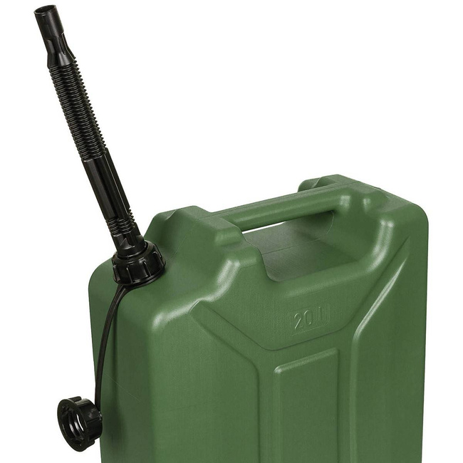 Fuel Canister, plastic, OD green, 20 l