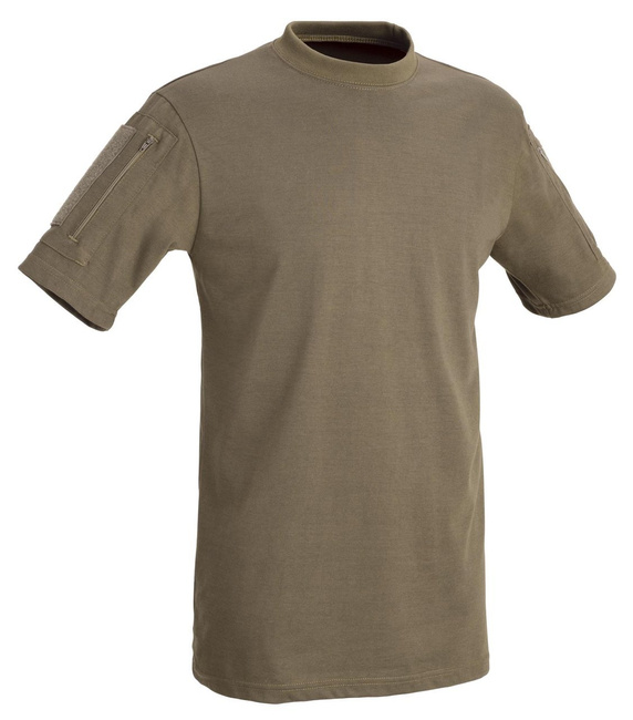 TACTICAL T-SHIRT WITH POCKETS - DEFCON 5® - COYOTE BROWN