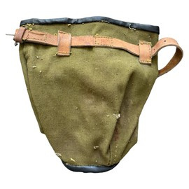 HUSA OPTICA CANVAS SI PIELE - VERDE OD - SURPLUS MILITAR ARMATA ROMANA - UZATA