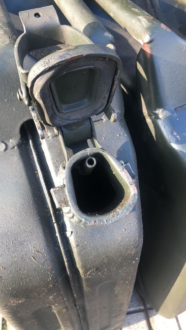 CANISTRA METALICA - 20 L - SURPLUS MILITAR ARMATA ROMANA - IN STARE BUNA