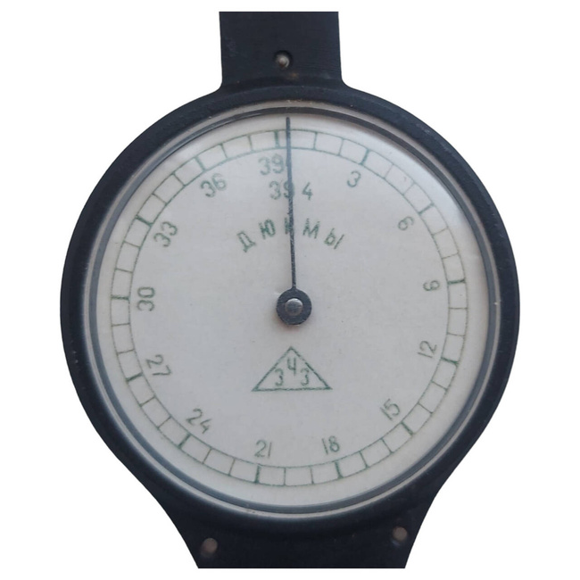 CURBIMETRU MILITAR VINTAGE (OPISOMETRU) ZCHZ - SURPLUS MILITAR ARMATA SOVIETICA - ANII ‘70 - CA NOU