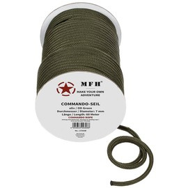 FUNIE - MFH® - VERDE OD - 60 METRI - 7 MM DIAMETRU