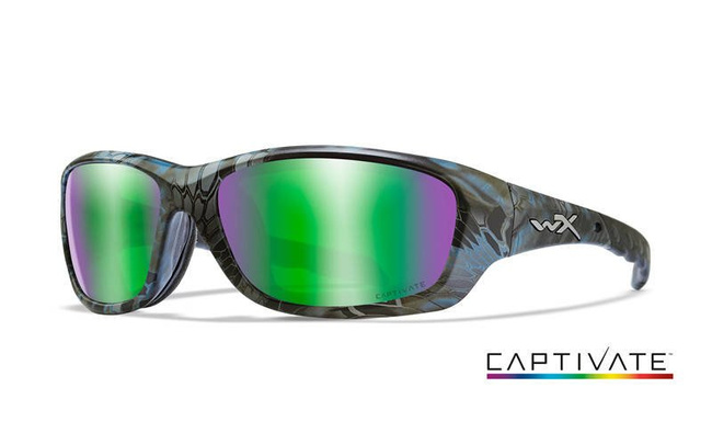 Ochelari - Wileyx - GRAVITY - Captivate Green Mirror Kryptek Neptune Frame