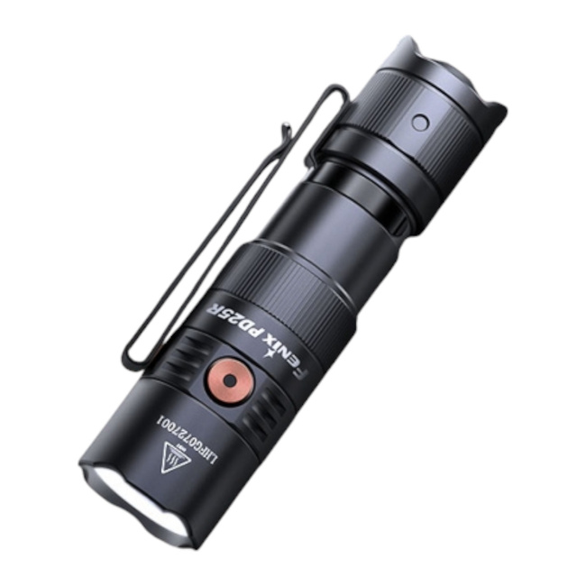 Lanterna LED ​​PD25R - neagra - Fenix