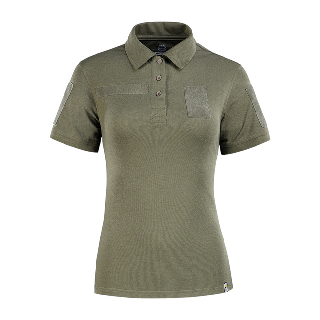WOMEN'S TACTICAL POLO T-SHIRT - POLO-SHIRT 65/35 LADY - ARMY OLIVE - M-TAC