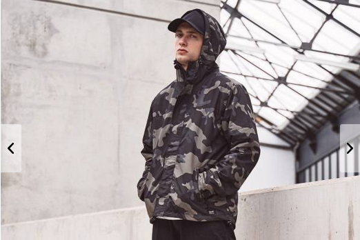 GEACA DE VANT CU FERMOAR FRONTAL - DARK CAMO - BRANDIT