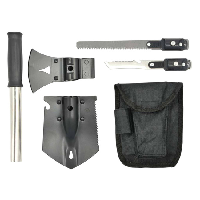 SET MULTIFUNCTIONAL -  6 în 1 -  CU HUSA -  NEGRU