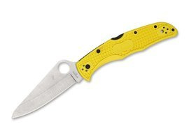 CUTIT DE BUZUNAR "PACIFIC SALT 2" - GALBEN- SPYDERCO