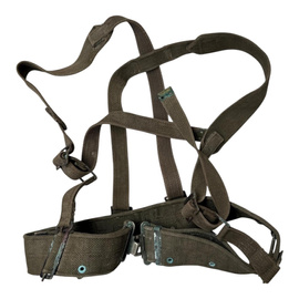 Harnasament tactic cu centura - Surplus Militar Armata Romana - Verde OD - In Stare Buna