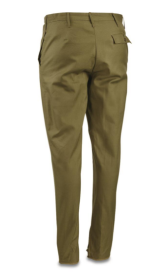Pantaloni militar in termen din bumbac - Surplus Armata Romana - Oliv - Ca noi