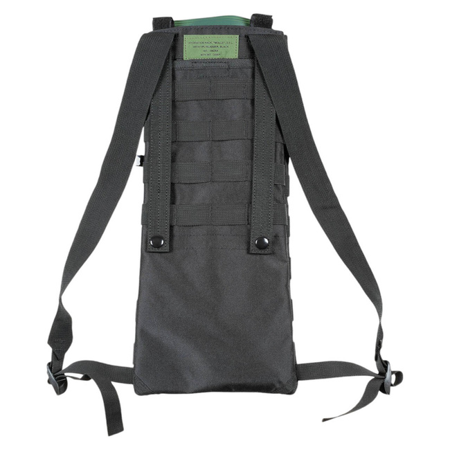 HYDRATION BACKPACK WITH TPU BLADDER - MOLLE SYSTEM - BLACK - 2,5 L - MFH