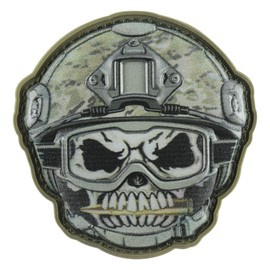 PATCH PVC EMOJI NR. 3 3D - OLIVE - M-TAC