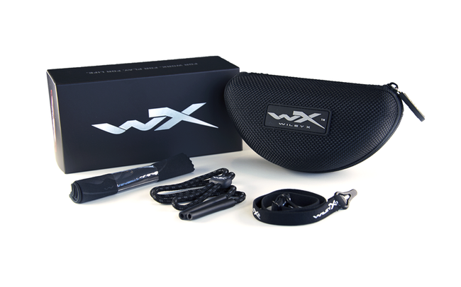 SUNGLASSES - WX GRAVITY - GREY LENSES, MATTE BLACK FRAME - Wileyx®