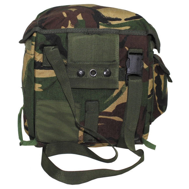 Geanta britanica pentru masca de protectie, model camuflaj DPM - Ca Noua