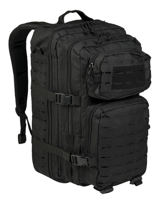 RUCSAC US ASSAULT - LASER CUT - 36 L - NEGRU
