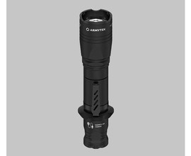Armytek Dobermann Pro Magnet USB Flashlight (Warm Light) - Black