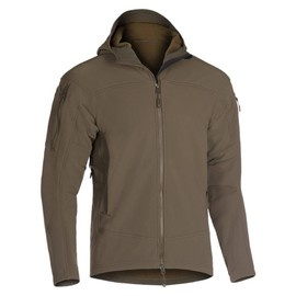 AUDAX SOFTSHELL HOODIE - RAL7013 - CLAWGEAR