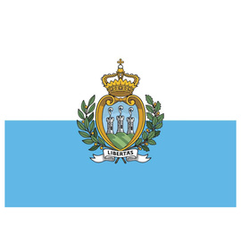 FLAG - 90 x 120 CM - SAN MARINO NEW