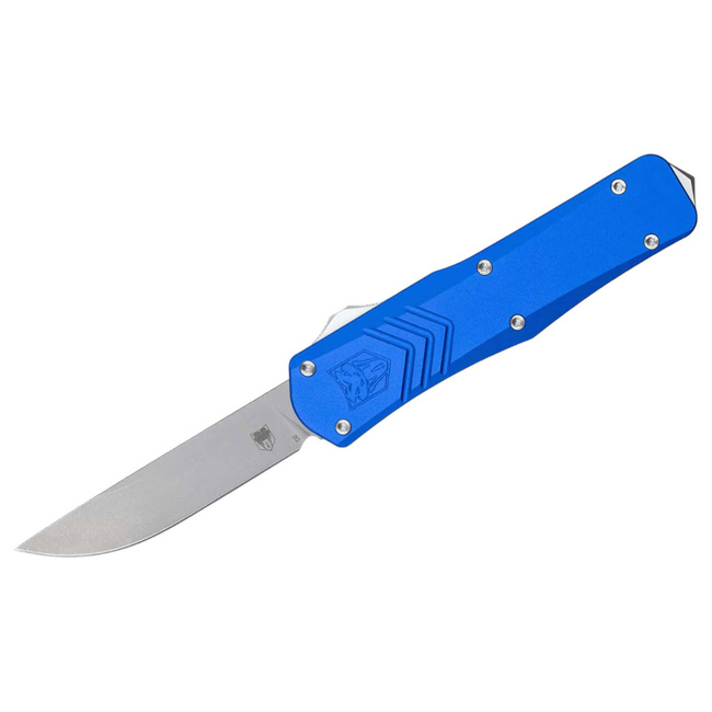 MEDIUM FS-X GEN II BLUE DROP NOT SERRATED POCKET KNIFE - CobraTec