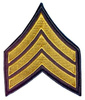PATCH U.S. ARMY - SERGEANT 90 x 75 MM