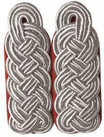 Epoleti Locotenent Major Luftwaffe WWII, Rosu