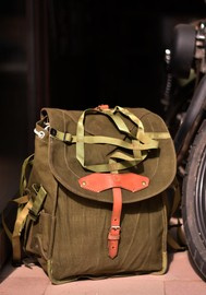 Ranita militara din panza - Armata Romana (Razboiul rece) - produs rar vintage - Verde OD - Ca noua