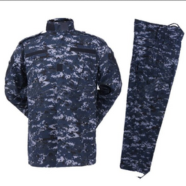 COSTUM ACU PENTRU CONDUCTORI DE CAINI - DIGITAL CAMO ALBASTRU NAVY