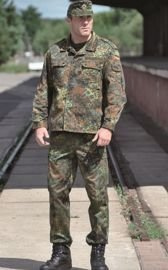 Veston de teren - camuflaj german Flecktarn - Miltec