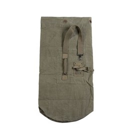GEANTA MARE DIN BUMBAC TIP SAC, IN STIL AMERICAN - SURPLUS MILITAR GRECESC - UZATA