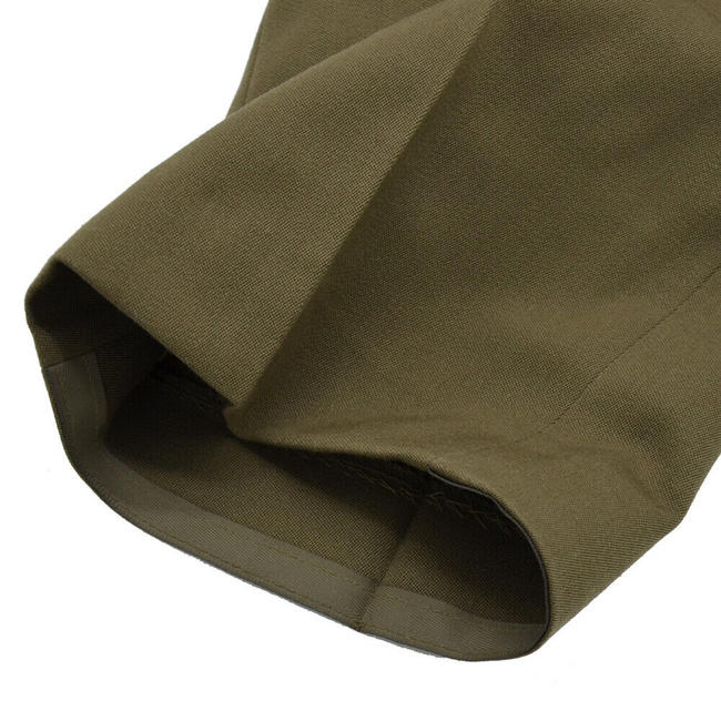 PANTALONI DE UNIFORMA VINTAGE DIN LANA DT/VT- SURPLUS MILITAR ARMATA OLANDEZA - TINUTA DE ZI CU ZI - VERDE OD - IN STARE BUNA