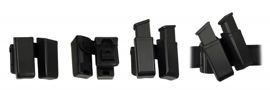 Toc pistol Double Swivelling Plastic Holster For Two Magazines
