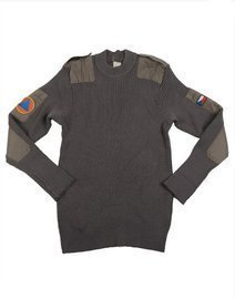 PULOVER CEH GRI CU GULER ROTUND - FOLOSIT