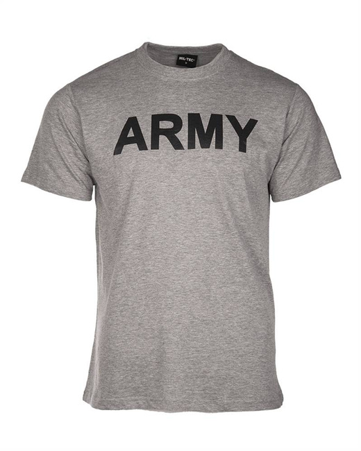 T-SHIRT ARMY - MIL-TEC - GREY