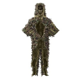 COSTUM DE CAMUFLAJ - "LEAF GHILLIE SET®" - 2 PIESE - Helikon-Tex - US WOODLAND
