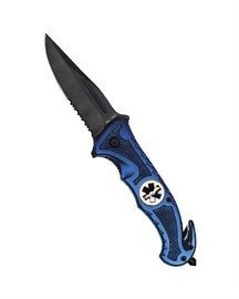 CAR KNIFE - RESCUE - MIL-TEC - BLUE