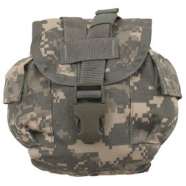 HUSĂ PENTRU FLACON DE 1 LITRU - MOLLE II - CAMUFLAJ AT DIGITAL - SURPLUS MILITAR ARMATA AMERICANĂ - CA NOUĂ