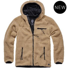 JACHETA DE IARNA CU GLUGA TEDDYFLEECE - CAMEL - BRANDIT