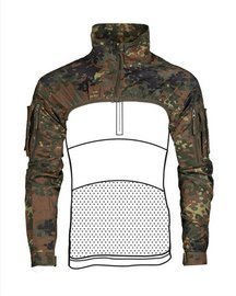 BOLERO TACTIC - Mil-Tec® - CAMUFLAJ GERMAN (FLECTAR)