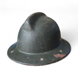 Casca de protectie civila vintage - Material compozit - Surplus armata Romana - Uzata