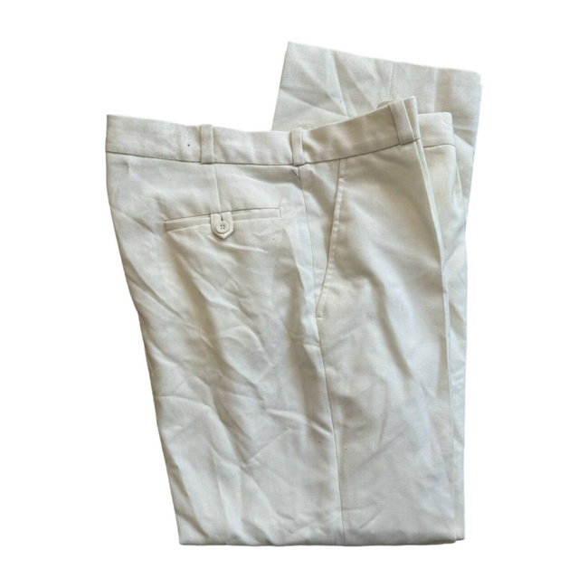 COSTUM ALB (Ecru) PENTRU CEREMONIE - SURPLUS MILITAR ARMATA ROMANA - IN STARE BUNA