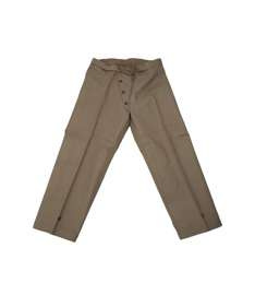 Pantaloni francezi de motociclist, culoarea Coyote, model WKII - Uzati