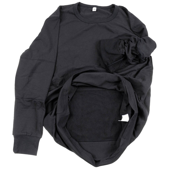 Tricou cu Maneca Lunga de iarna - Surplus Militar Armata Turciei - Negru - Ca Nou