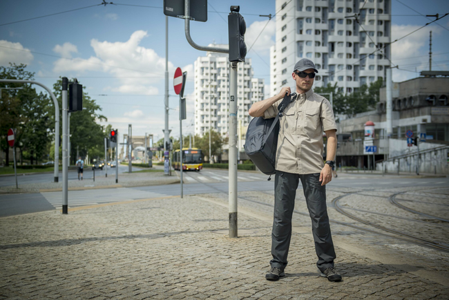 CAMASA CU MANECA SCURTA - DEFENDER MK2 - POLIBUMBAC RIPSTOP - Helikon-Tex - VERDE OLIV