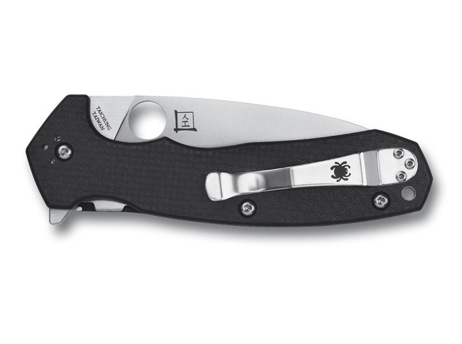 AMALGAM POCKET KNIFE -  SPYDERCO