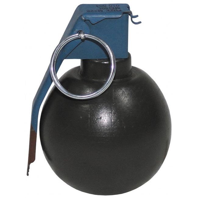 Hand grenade, M 67, OD green, wooden, Deco