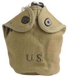 US M10 Khaki Canteen Cover - repro