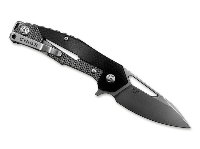 CHIBS STONE BLACK POCKET KNIFE - BOKER
